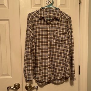 Hollister Flannel Button-up